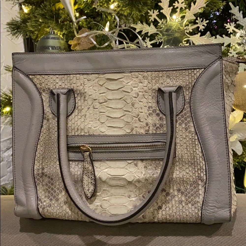 Silvano Biagini Real Python Bag